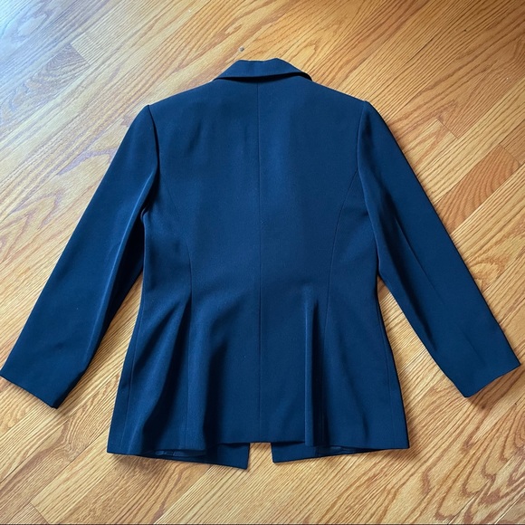 Four Button Blazer by Kasper (black) - Picture 5 of 6